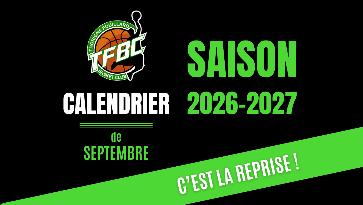 Début des entrainements le lundi 7 septembre