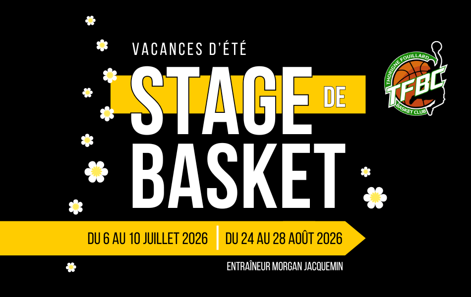 U09 à U11 : 2 jours - Août 2026